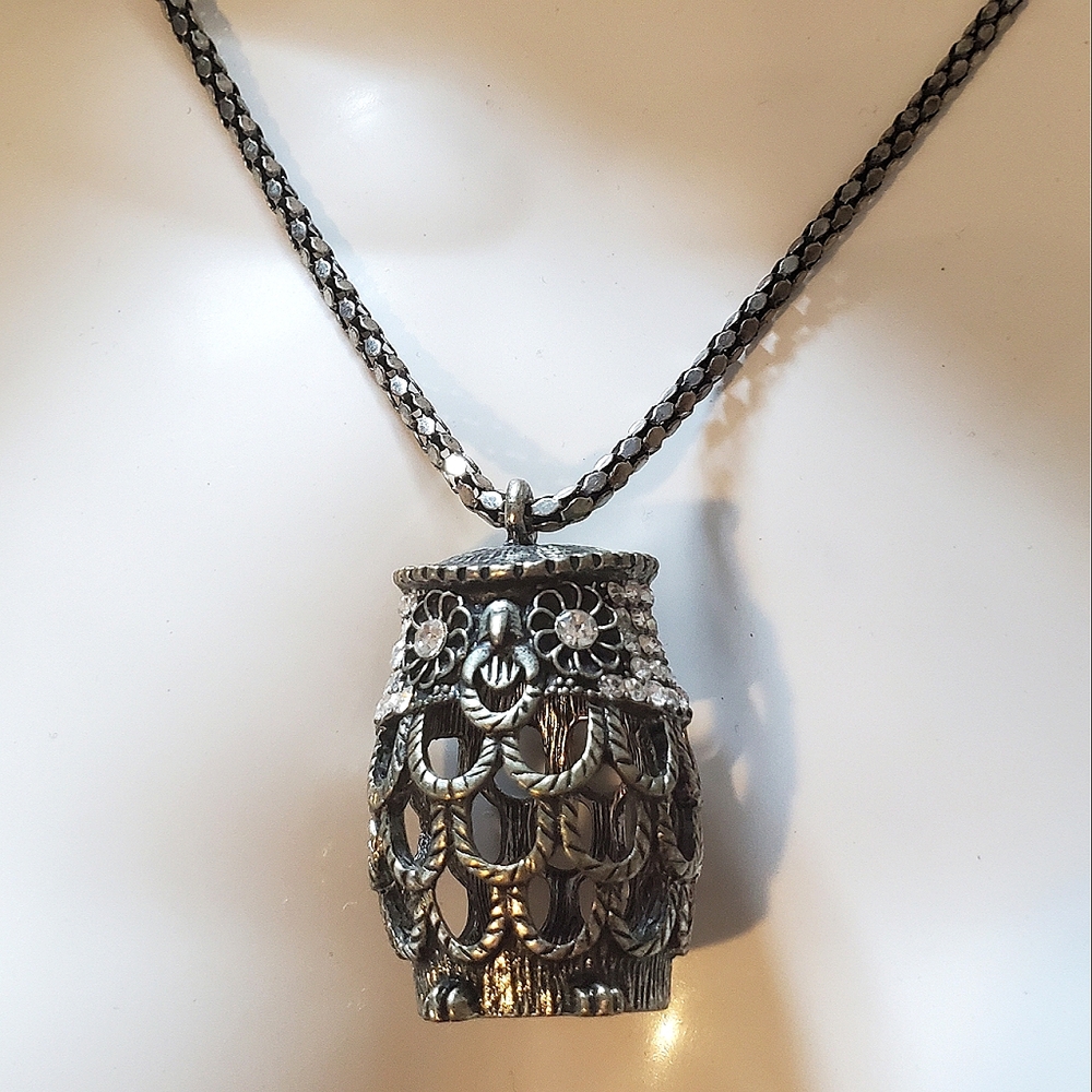20" Owl Necklace - Picture 1 of 10